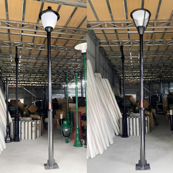 Trụ đèn sân vườn 1 bóng KTT-1B - Ảnh 4