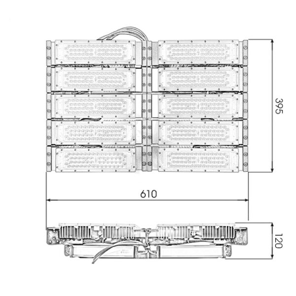 Đèn pha module 400w Philips - Ảnh 2