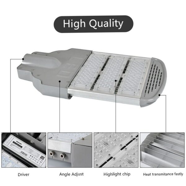 Đèn Đường Phố KTT-Module01 100w 150w 200w 300w - Ảnh 4